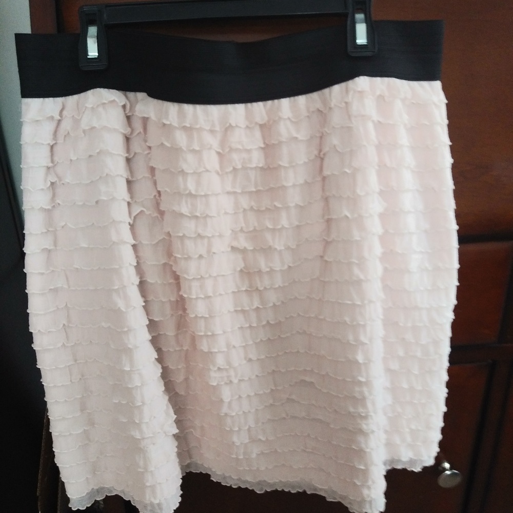 Pale Pink Mini Skirt